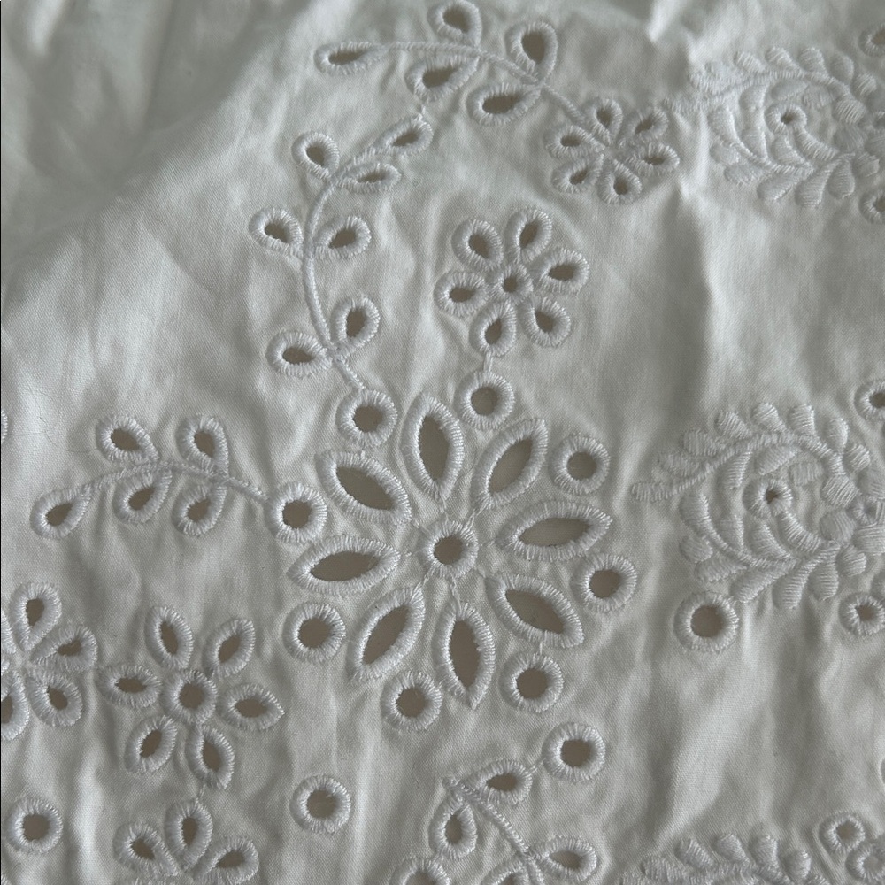 Rabanne H&M White Lace Detail Blouse - Picture 3 of 8